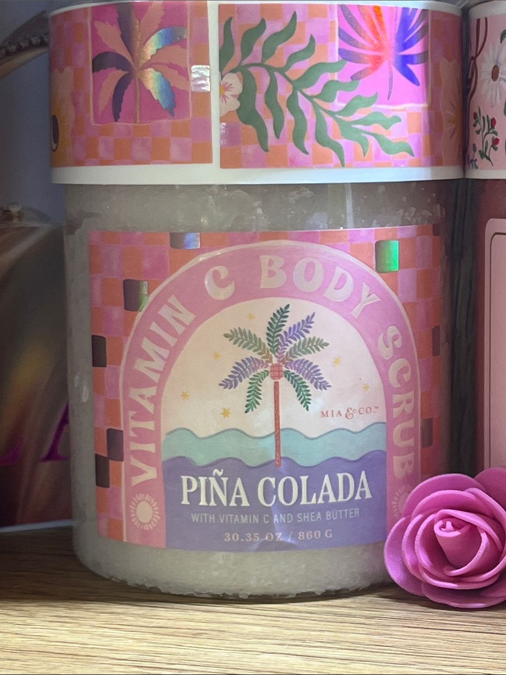 Piña Colada Vitamin C Body Scrub —